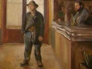 Edvard Munch In osteria 1890